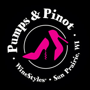 Pumps and Pinot logo